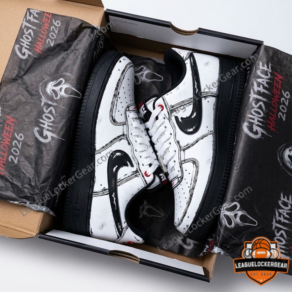 Ghostface Halloween 2026 Nike Air Force 1 Sneakers