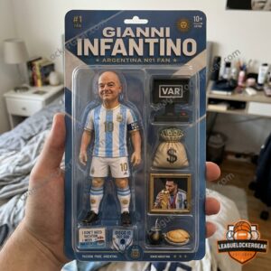 Gianni Infantino Argentina Fan Parody Action Figure