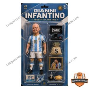 Gianni Infantino Argentina Fan Parody Action Figure