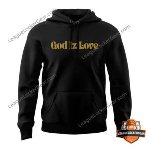 God Iz Love New Orleans Saints Hoodie
