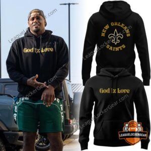 God Iz Love New Orleans Saints Hoodie
