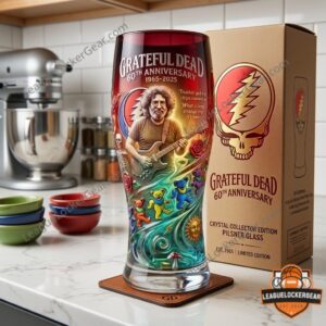 Grateful Dead 60th Anniversary 1965-2025 Pilsner Glass