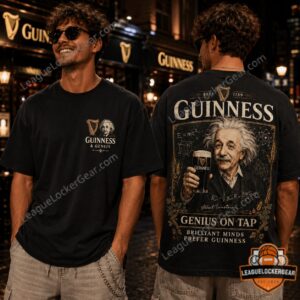 Guinness Albert Einstein Genius On Tap T-Shirt