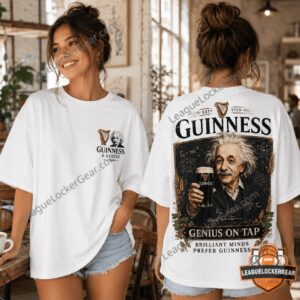Guinness Albert Einstein Genius On Tap T-Shirt
