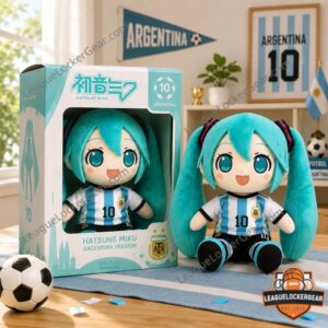 Hatsune Miku x Argentina World Cup 2026 Plush Doll
