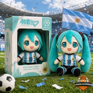 Hatsune Miku x Argentina World Cup 2026 Plush Doll