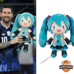 Hatsune Miku x Lionel Messi Argentina World Cup 2026 Plush Doll