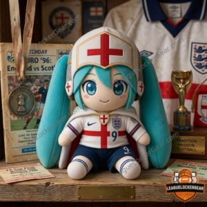 Hatsune Miku England World Cup 2026 Plush Doll