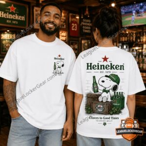 Heineken Snoopy EST. 1873 Cheers to Good Times T-Shirt