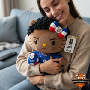 Hello Kitty FIFA World Cup 2026 France Désiré Doué Plush Toy