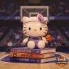 Hello Kitty Golden State Valkyries Basketball Plush Toy