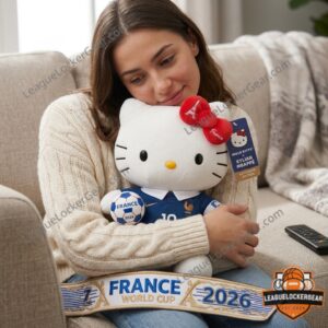 Hello Kitty Kylian Mbappe France World Cup 2026 Plush Toy