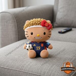 Hello Kitty Lamine Yamal Spain World Cup 2026 Plush Toy