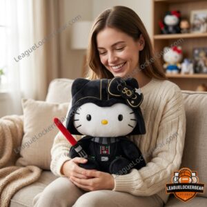 Hello Kitty Star Wars 50th Anniversary Darth Vader Plush Doll