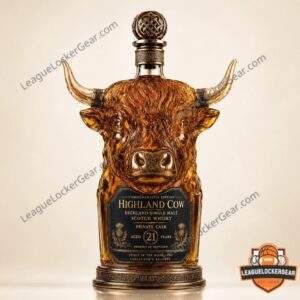 Highland Cow Private Cask 21 Years Scotch Whisky Bottle
