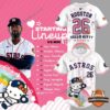 Houston Astros Hello Kitty Night Baseball Jersey