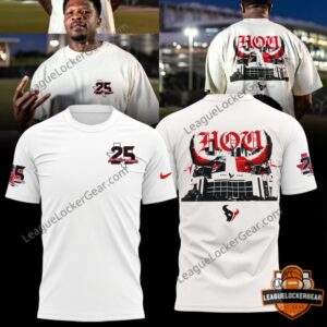 Houston Texans 25th Season Anniversary T-Shirt