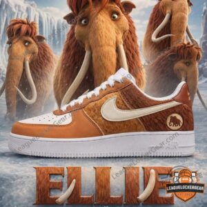 Ice Age Scrat Character Custom Air Force 1 Sneaker