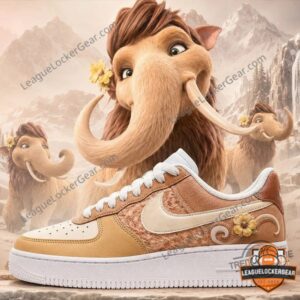 Ice Age Scrat Character Custom Air Force 1 Sneaker