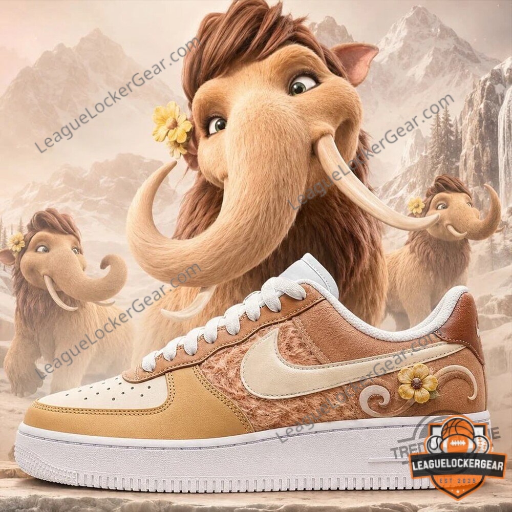 Ice Age Scrat Character Custom Air Force 1 Sneaker