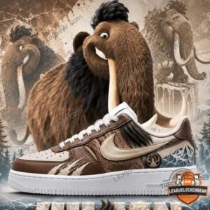 Ice Age Scrat Character Custom Air Force 1 Sneaker
