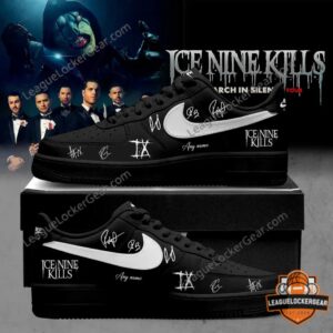 Ice Nine Kills March In Silence Tour Signed Sneakers