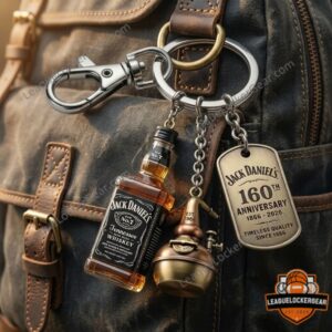 Jack Daniel's 160th Anniversary 1866-2026 Keychain