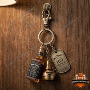 Jack Daniel's 160th Anniversary 1866-2026 Keychain