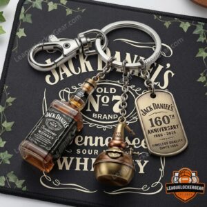 Jack Daniel's 160th Anniversary 1866-2026 Keychain