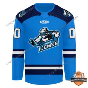 Jacksonville Icemen 10th Anniversary Junior Icemen Hockey Jersey