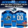 Jacksonville Icemen 10th Anniversary Junior Icemen Hockey Jersey