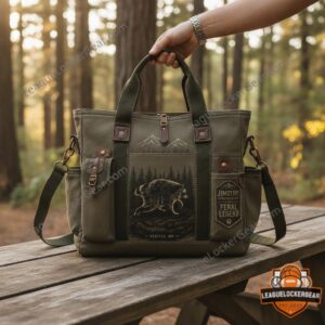 Jimothy King Raccoon Feral Legend Canvas Tote Bag