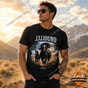 JJJJOUND Running Horses 3D T-Shirt