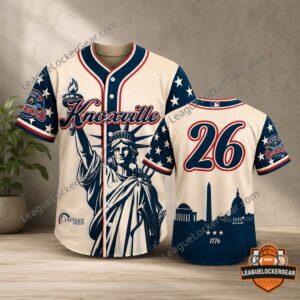 Knoxville Smokies America 250th Anniversary 2026 Independence Day Baseball Jersey