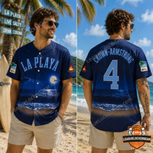MLB Beach Connect Series Crow-Armstrong La Playa Baseball Jersey