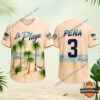 MLB Beach Connect Series Jeremy Pena La Playa Baseball Jersey