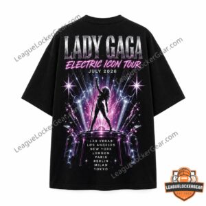Lady Gaga Electric Icon Tour July 2026 T-Shirt