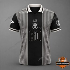 NFL Las Vegas Raiders 60th Anniversary New Football Jersey Shirt