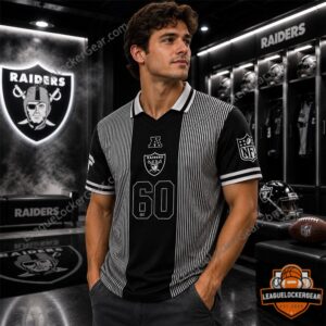 NFL Las Vegas Raiders 60th Anniversary New Football Jersey Shirt