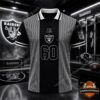 NFL Las Vegas Raiders 60th Anniversary New Football Jersey Shirt