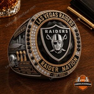 Las Vegas Raiders EST. 1960 Commemorative Championship Ring