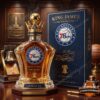 LeBron James Philadelphia 76ers King James Whiskey Decanter