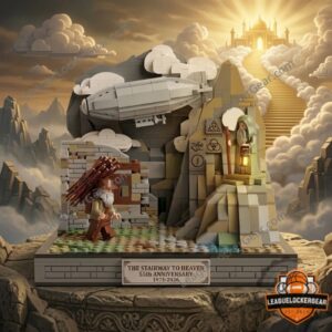 Led Zeppelin Stairway to Heaven 55th Anniversary Brick Set