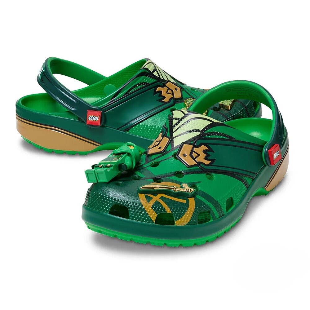 LEGO x Ninjago Lloyd 15th Anniversary Clogs Crocs With Charms