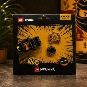LEGO Ninjago Jay Character & Symbols Jibbitz Charm Set