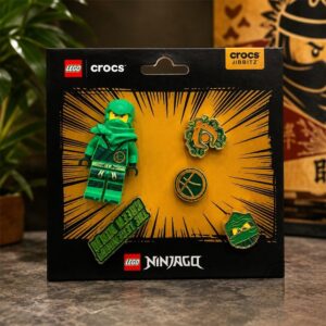 LEGO Ninjago Jay Character & Symbols Jibbitz Charm Set