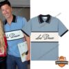 Lewandowski Les Deux Logo Zip Polo Shirt
