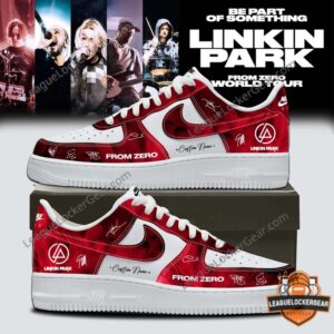 Linkin Park From Zero World Tour Air Force 1 Sneakers
