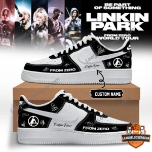 Linkin Park From Zero World Tour Air Force 1 Sneakers