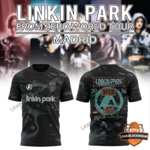 Linkin Park From Zero World Tour Madrid 2026 Hoodie